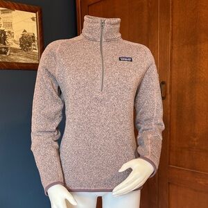 Patagonia Women’s Heathered Fleece Half-Zip “Better” Sweater